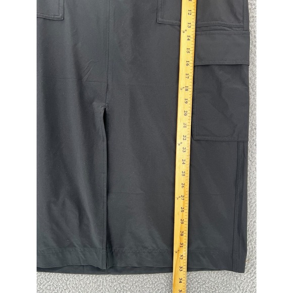 Athleta Brooklyn Heights Black High Rise Cargo Skirt Size 14 - Picture 5 of 14